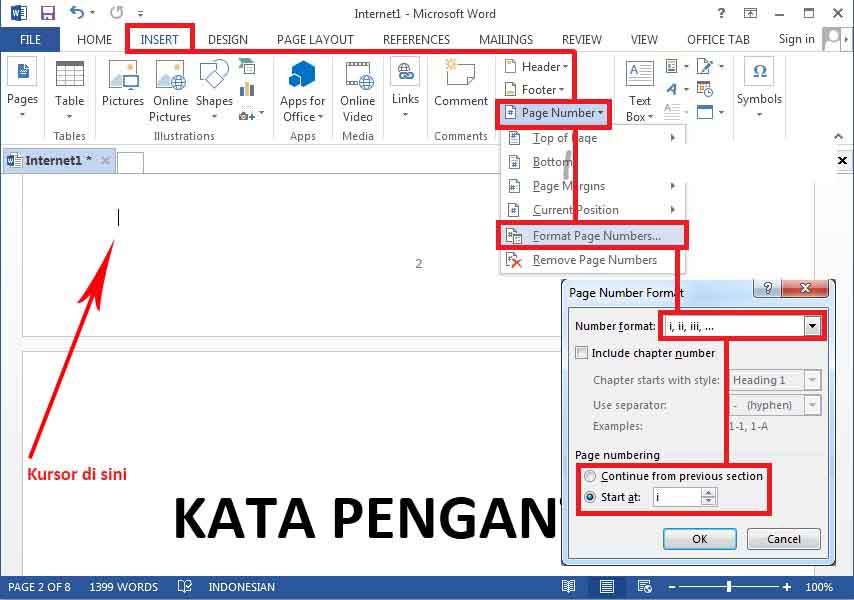 Akhirnya Terungkap Rahasia Cara Menggunakan Nomor Halaman di Word Tidak Berubah Ubah