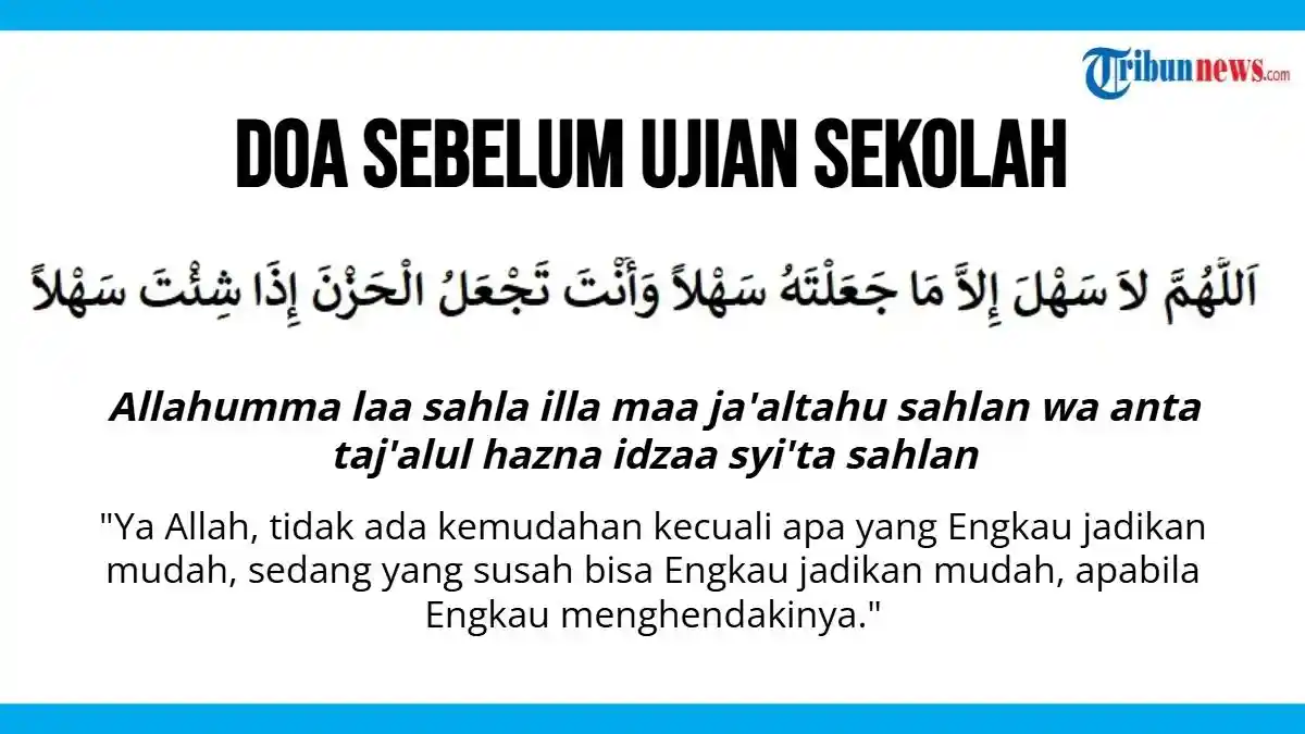 Akhirnya! 3 Doa Ujian Sekolah Katolik Wajib Dibaca Agar Tidak Gugup Ternyata Ampuh