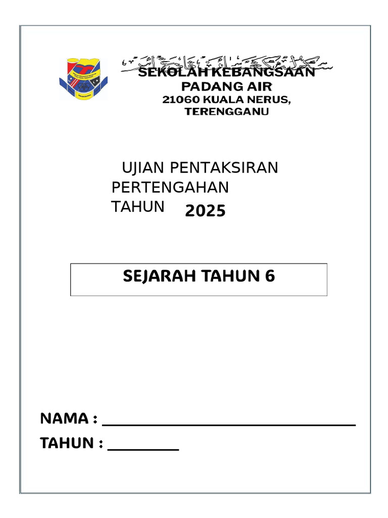 Ternyata Ada Cover Ujian Sekolah PDF 2026 Gratis di 55 Halaman Mewarnai