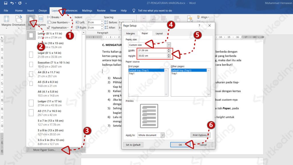 3 Cara Mudah Mengubah Posisi Kertas di Microsoft Word yang Jarang Diketahui