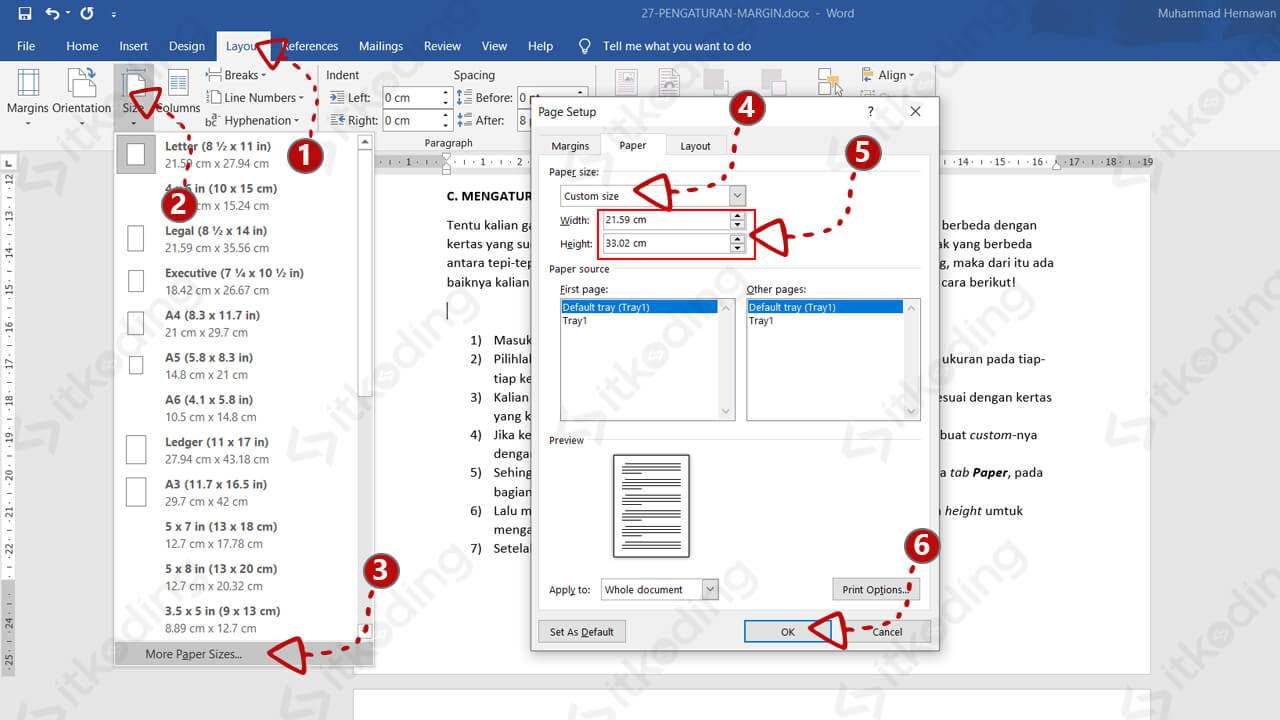 3 Cara Mudah Mengubah Posisi Kertas di Microsoft Word yang Jarang Diketahui