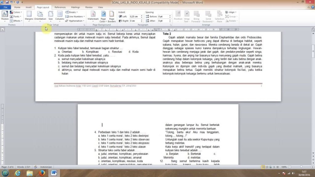3 Cara Ternyata Paling Cepat Mengubah Posisi Kertas Jadi Landscape di MS Word 2007 Tanpa Ribet