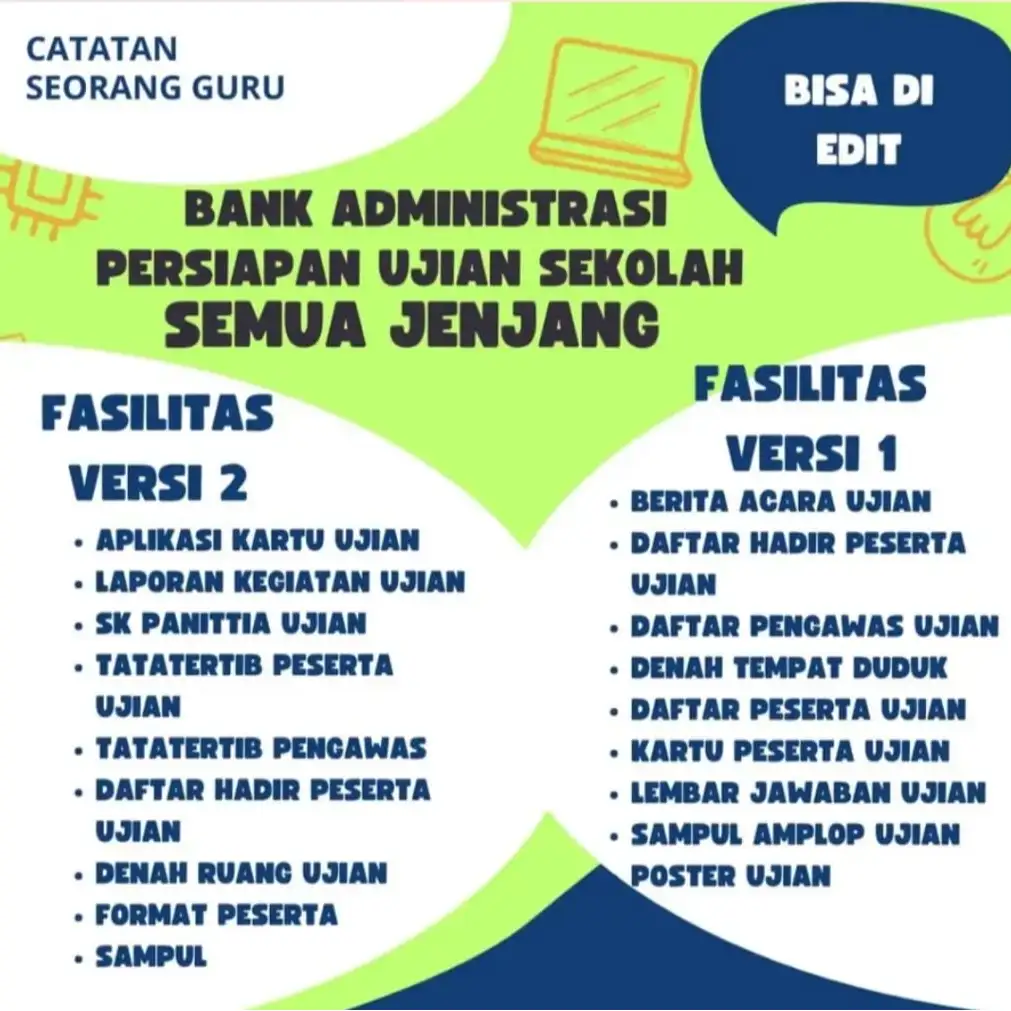 5 Alasan Bank Format Administrasi Ujian Sekolah SD Negeri 1 Puunokullo Wajib Dipelajari