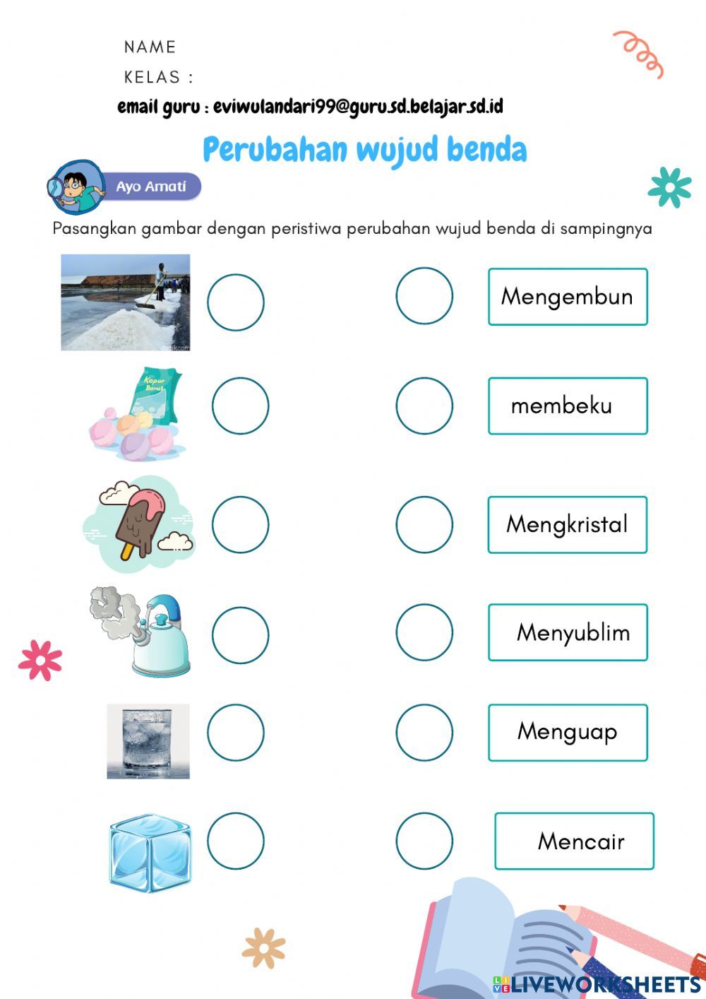 5 Contoh Soal IPA Kelas 3 Perubahan Wujud Benda yang Wajib Dikuasai Siswa di 2026
