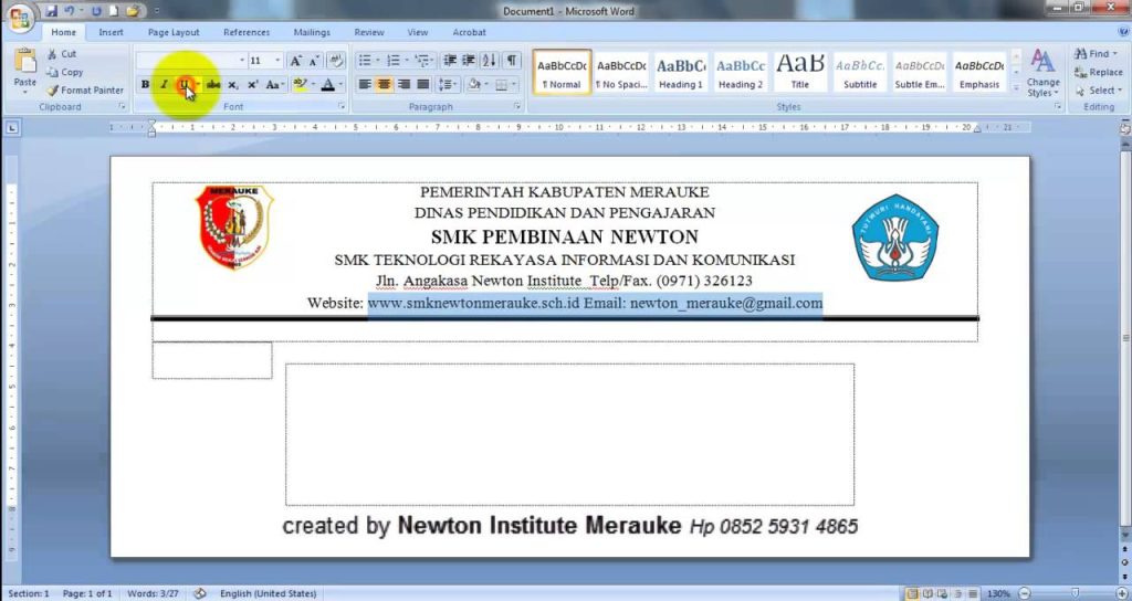 5 Langkah Mudah Cara Mengubah Posisi Amplop ke Portrait di MS Word 2007 Tanpa Ribet