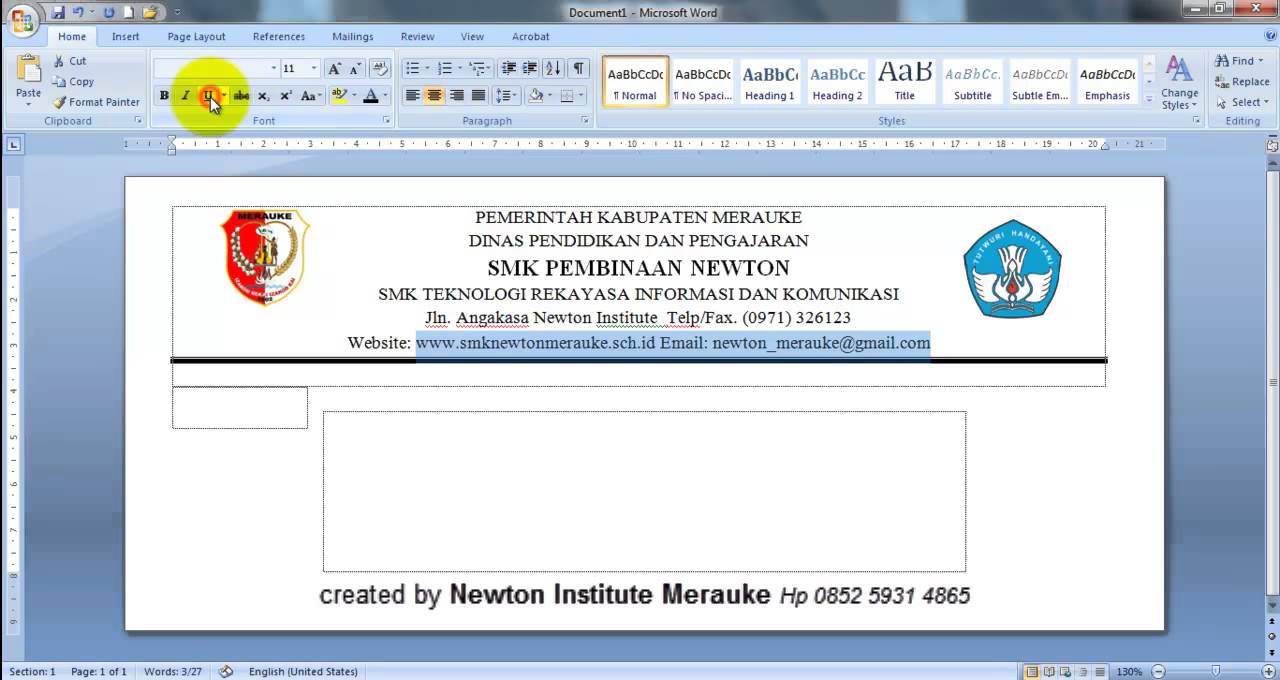 5 Langkah Mudah Cara Mengubah Posisi Amplop ke Portrait di MS Word 2007 Tanpa Ribet