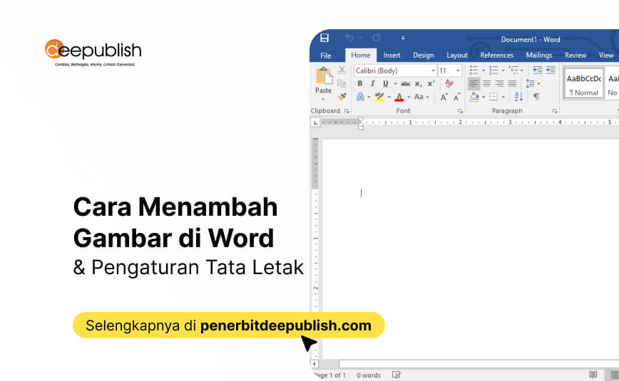 2 Cara Menambah Gambar di Word Pengaturan Tata Letak 2 Cara Menambah Gambar di Word Pengaturan Tata Letak