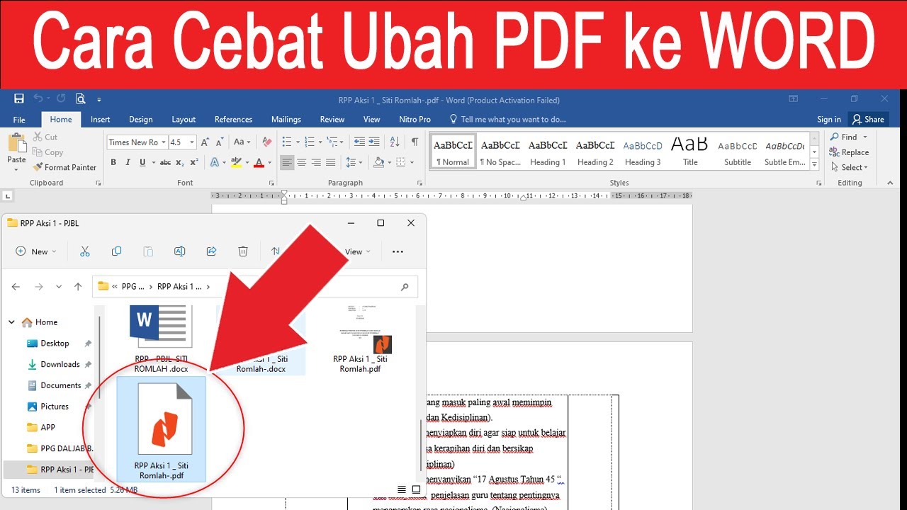 7 Cara Mengubah Penyimpanan PDF ke Word Tanpa Ribet, Ternyata Semudah Ini