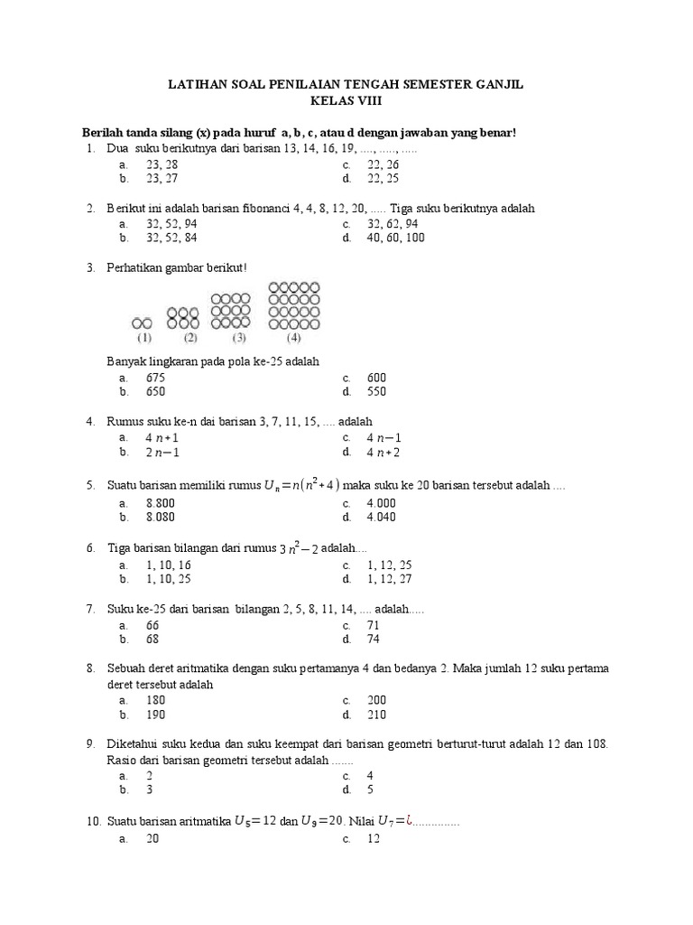 7 Contoh Soal Matematika Kelas 1 SMP yang Sering Muncul di Lomba 17 Agustus, Wajib Tahu Sebelum Terlambat