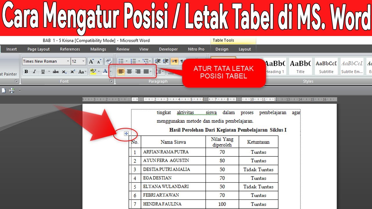 Cara Mengubah Posisi Angka dalam Tabel di Word: 5 Trik Cepat yang Jarang Diketahui untuk Merapikan Data Berat Badan