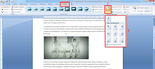 Ternyata Ini Cara Mengubah Posisi Gambar di Microsoft Word yang Jarang Diketahui, Langsung Praktis