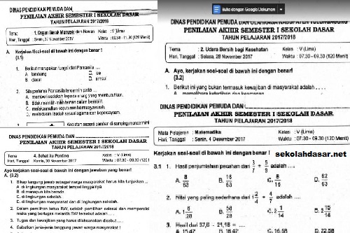 contoh soal uas 1 kelas 7 kurikulum 2013